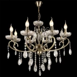 Подвесная люстра Reluce 04135-0.4-08 (220V, подвески, на цепи, подсвечник, свеча)