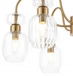 Потолочная люстра на штанге Escada Gloss 1141/6PL Clear (220V)