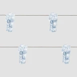 Гирлянда линейная Feron CL573 41651 Прищепки, статичная, 1.8м USB 5000K