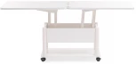 Стол-трансформер Woodville Виват белый 402953