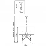 Подвесная люстра Lightstar PARALUME 725036