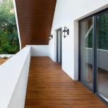 Настенный фонарь уличный Maytoni Fleur O414WL-01BZ (220V, IP44)