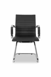 Кресло посетителя бизнес-класса CLG-620 LXH-C Black