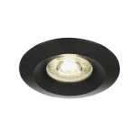 Встраиваемый светильник под лампу MR11 с цоколем GU10 черный Wolta Acento WDL-MR11/02BL-R