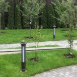 Уличный наземный светильник Runden Колонна V10231 (220V, круглые, IP44)