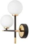 Бра Lumina Deco LDW 6033N-2 BK+GD