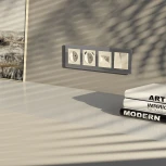 Выключатель двухклавишный (айвори матовый) Werkel W1120062 (a059280)