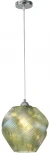 Подвесной светильник Lumion Tide 8289/1A хром/зеленый, металл/стекло E27 1*60W 220V (на проводе)