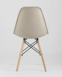 Стул Eames Style DSW бежевый x4 (разборный каркас) Stool Group арт.УТ000037158