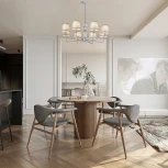 Потолочная люстра на штанге Arte Milano AM344401 344401/8 CR (220V)