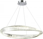 Подвесной светильник ST Luce Ritorto SL6204.121.01 Хром/Прозрачный LED 1*58W 4000K (220V, на тросе, круглые)