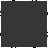 Переключатель одноклавишный перекрестный (черный) Stekker Эмили 49845