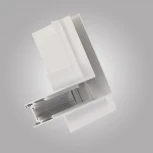 Коннектор угловой для встраиваемого магнитного шинопровода AM Group MAGNET AM402 LL-20С90° горизонтальный WH (48V)