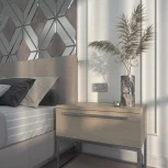 Розетка с заземлением (hammer серебряный) Werkel W1271006 (a052073)