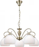 Подвесная люстра ILLUMICO IL0695-5PSQ-24 AB CAPELLA (220V, на цепи)