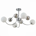 Люстра потолочная на штанге светодиодная Formae SLE220912-08 (шар)