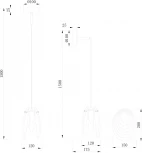 Настенно-потолочный светильник Stilfort Aura 2183/02/01PW (220V)