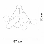 Подвесной светильник V43680-8/9S Vitaluce