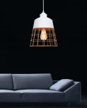 Подвесной светильник Lumina Deco Bagsy LDP 7933 WT (220V, на проводе, круглые)