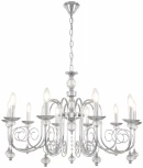 Подвесная люстра Arte Milano AM346109 346109/10 CR (220V, подвески, на цепи, подсвечник, свеча)