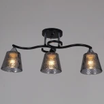 Потолочная люстра на штанге Reluce 06089-0.3-03 BK+CR (220V)