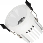 Светильник встраиваемый LED MS-ATLAS-BUILT-R58-10W Warm3000 (WH-WH, 35 deg, 230V) (Arlight, IP20 Металл) 037183 ATLAS