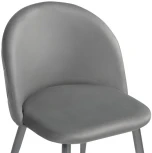 Стул Woodville на металлокаркасе Aldo 1 gray 15475