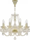 Подвесная люстра Art Classic 11.01 11.01.8.165.Gd.Sp (220V, на цепи, подсвечник, свеча)