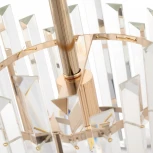 Потолочная люстра хрустальная на штанге Arte Milano Sorrento-2409 372409/1/100/200 GD (220V)