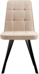 Стул DikLine 207 B03 BEIGE, ножки черные