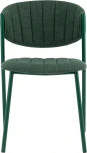 Стул Харпер ткань рогожка зеленый каркас зеленый полуглянцевый муар Stool Group (арт.УТ000038933)