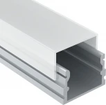 Алюминиевый профиль накладной 21x21 Maytoni Led Strip ALM007S-2M