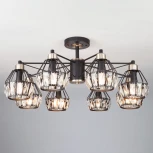 Потолочная люстра Eurosvet Lord 70075/8 черный (220V)