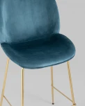Стул полубарный Stool Group Beetle со спинкой маренго УТ000025451