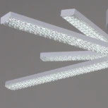 Потолочная люстра светодиодная на штанге с пультом Reluce 77138-0.3-05 (регулировка яркости, 220V)