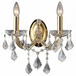 Бра Crystal Lux Tesoro AP2 (220V, подвески, подсвечник, свеча)