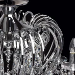 Подвесная люстра Chiaro Сюзанна 458010524 (220V, на цепи, подсвечник, свеча)