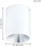 Потолочный светильник круглый Eglo Polasso 94504 (LED, 220V)