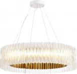 Подвесная люстра ST Luce Nazare SL6012.213.01 Золотистый/Прозрачный LED 1*87W (220V, на тросе, круглые)