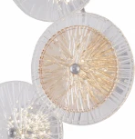 Бра светодиодное Arte Milano AM-1252B 5.1252B.D250.H600.LED Ni (220V, круглые)