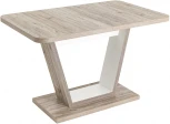 Стол Stool Group Vector 120-160*80 дуб анкона/белый УТ000035446