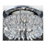 Встраиваемый точечный светильник Novotech Flame2 369271 (12V, хрусталь, подвески)