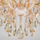 Потолочная люстра Eurosvet 10022 10022/6 белый с золотом