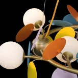 Подвесная люстра Loft IT Matisse 10008/700 mult (220V, на тросе, шарики)