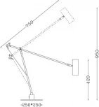 Настольная лампа Divinare Gaudi 3233/49 TL-1 (220V)