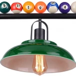 Подвесной светильник Lussole Loft Badger LSP-9542 (220V, на цепи, круглые, IP21)