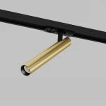 Трековый светильник однофазный Maytoni Focus T TR141-1-6W4K-M-BS (LED, 220V, круглые)