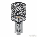 Бра Arte Milano Florentia-4957 304957/1W Bk/Ni (220V)