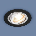 Встраиваемый точечный светильник Elektrostandard 1061 1061/1 MR16 BK черный