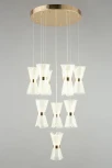 Подвесная люстра каскадная Aployt Charlayn APL.771.06.80 (LED, 220V, на проводе)